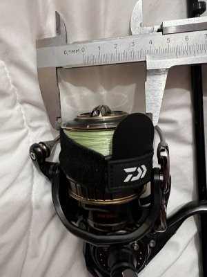 2015 Daiwa Exist 3000 54 mm.JPG