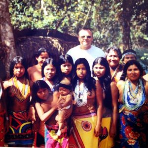 FARC Rebellen Col. Rückzugsgebiet "one man Show" Enbera Indios Urumburi