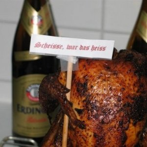 haehnchen scheisse war das heiss
