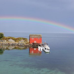 Abendliches Naturschauspiel