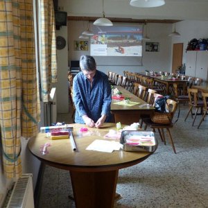 Viele fleißige Helfer