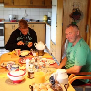 Lecker Frühstück bei Regina und Georg