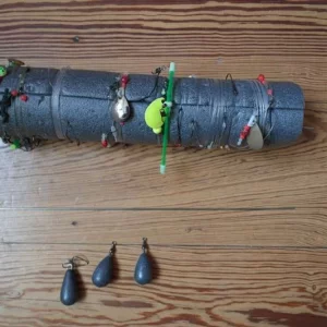 Montagen aufgewickelt
Koedernadeln
Bleie