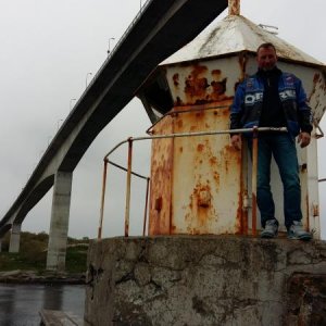 Saltstraumen  unter  der Brücke