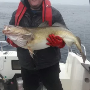 Ich und mein größter Dorsch