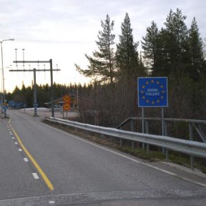 Grenze zu Finnland