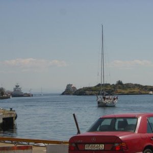 Skudenshavn Hafenausfahrt
