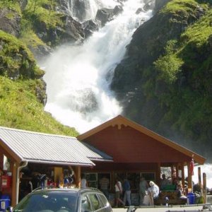 Wasserfall bei Odda