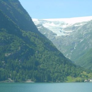 Blick auf den Folgefonna