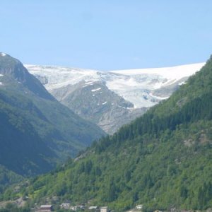 Blick auf den Folgefonna