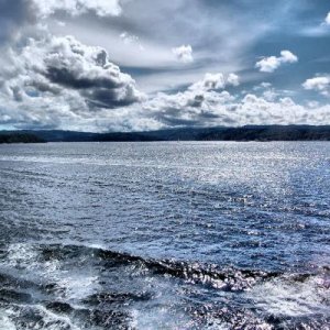 Fährfahrt hdr