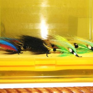 Lachsfliegen gebunden auf Patridge Salmon Single Lowwater........