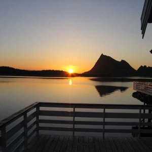 Steigens Mitternachtssonne