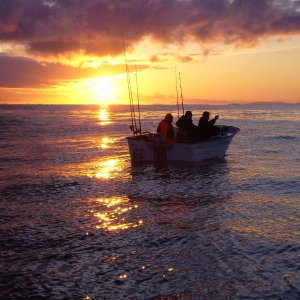 Mitternachtssonne in Flatanger