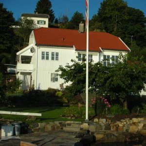 vom Steg aufgenommen, Haus Laila