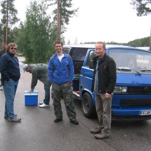 Pause auf den Weg nach Hause