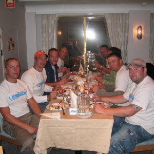 super Truppe auf der Heimfahrt