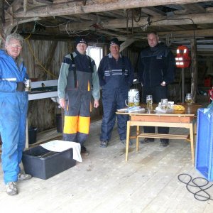 Nach getarner Arbeit,darfs auch mal ein Bierchen geben