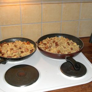 Zu essen gab es auch was