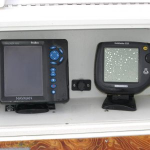 Echolot und Kartenplotter