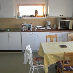 Ein Blick in die Küche