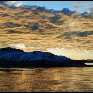 Abendstimmung beim Fischen