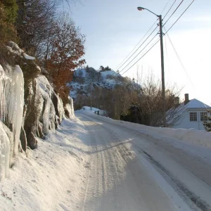 Norwegen,Winter 2009,2010 111, Anfahrt haus Anders