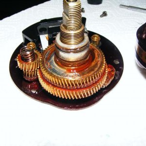 2 stufiges  getriebe total überfettet