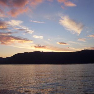 Blick von Randoy in Richtung Ombo