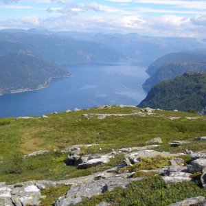 Auf dem Skomakarnibbå, Ryfylke