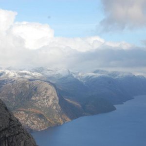 Blick vom Preikestolen