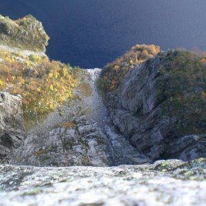 Blick von der Kante des Preikestolen