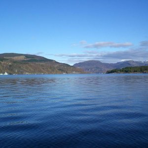 Auf dem Garsundsfjord vor Randoy / Ombo