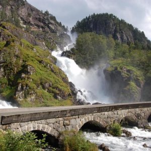 Wasserfall Svandalsfossen