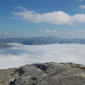 Auf dem Weg zum Kjerag
