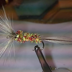 Altes Muster 
Behmsche Trockenfliege