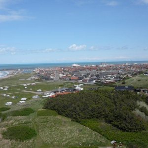 Blick vom Leuchtturm Hirtshals