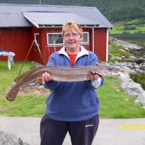 Andrea mit Leng von gut 5 Pfund