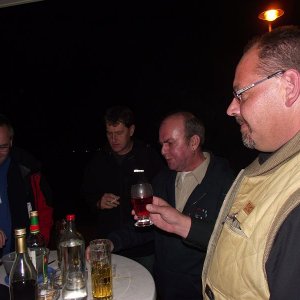 je später der Abend ..............