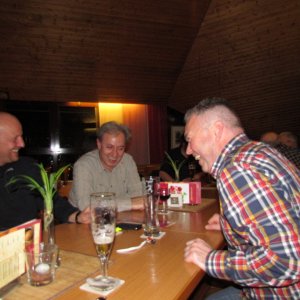 ...es gab viel zu lachen.