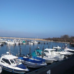 Hafen in Glowe