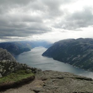 blick über den lysefjord