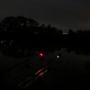 Nächtliches warten.