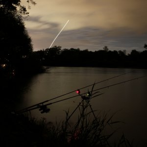 Der Mond ist aufgegangen.