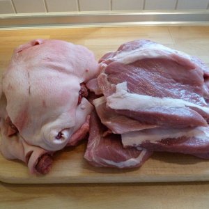 5Backen und Brust