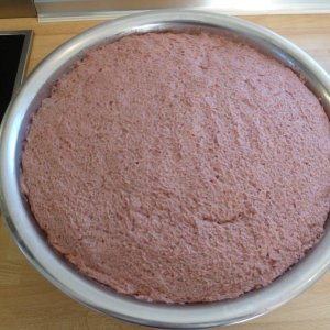 10gewürzt und vermengt