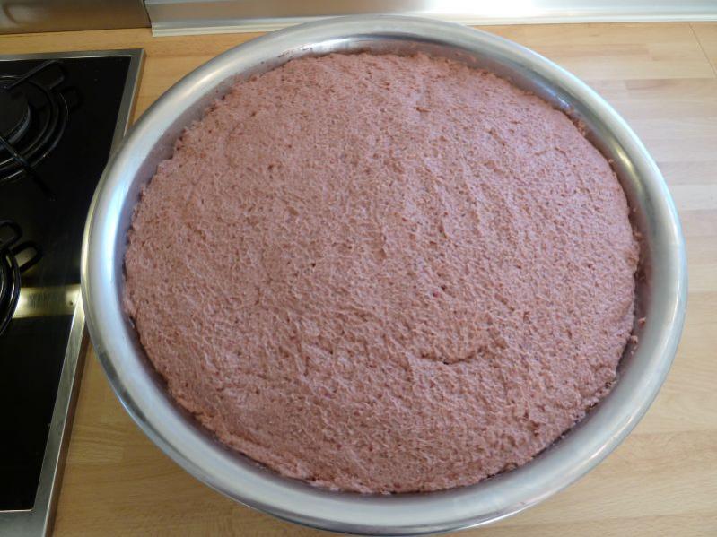 10gewürzt und vermengt