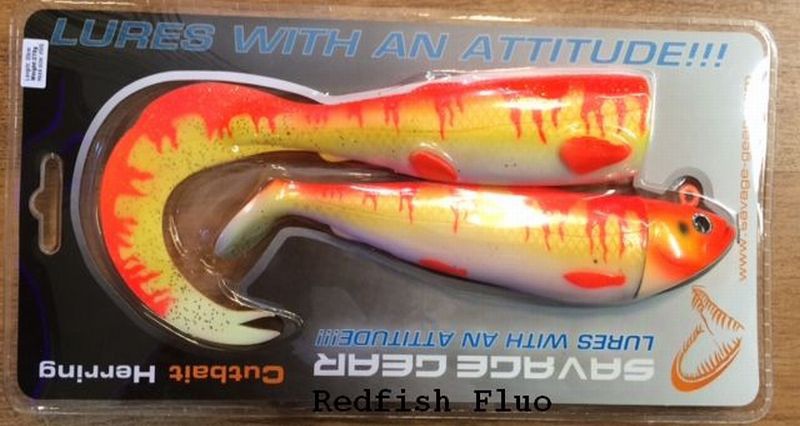 12117 5 Cutbait Red Fish fluo