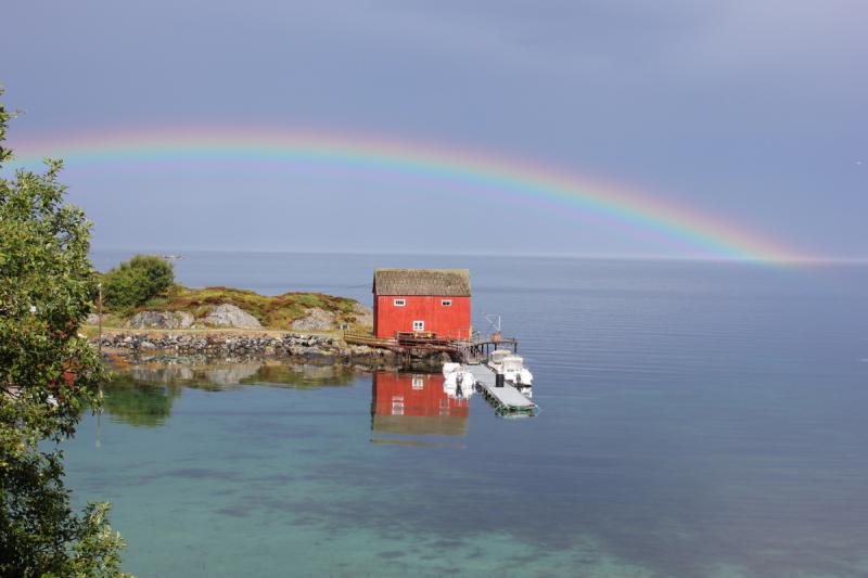 Abendliches Naturschauspiel