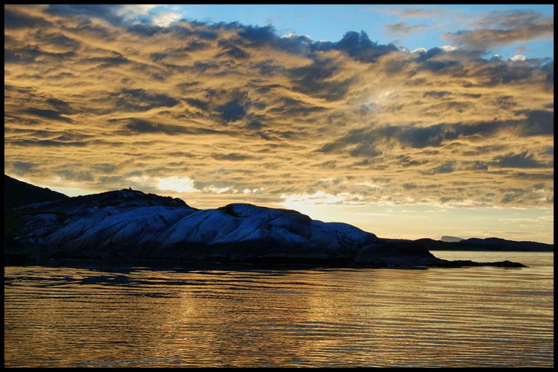 Abendstimmung beim Fischen